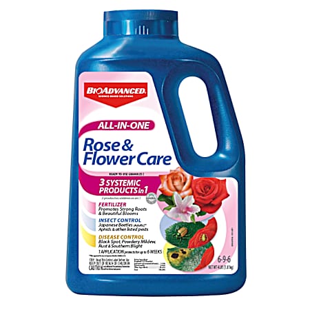 4 lbs. All-In-One Rose and Flower Care I Granules