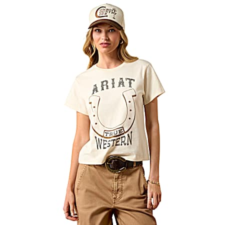 Women's Natural True West Short Sleeve Shirt