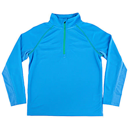 Boys' Breathable 1/4 Zip Sun Shirt