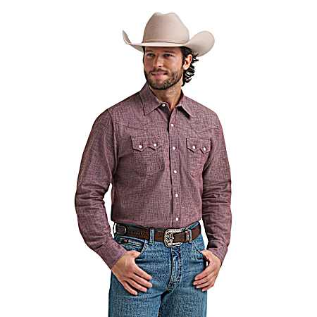 Men's Cody Johnson Button Down Long Sleeve Shirt
