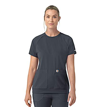 Women's Approaching Storm Force Cross-Flex Scrub Top