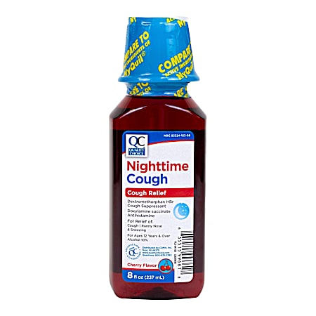 8 oz Nighttime Cough Liquid Cherry