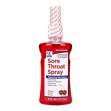 6 oz Sore Throat Spray - Cherry