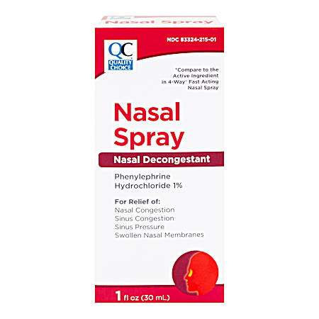 Nasal Relief Decongestant Spray