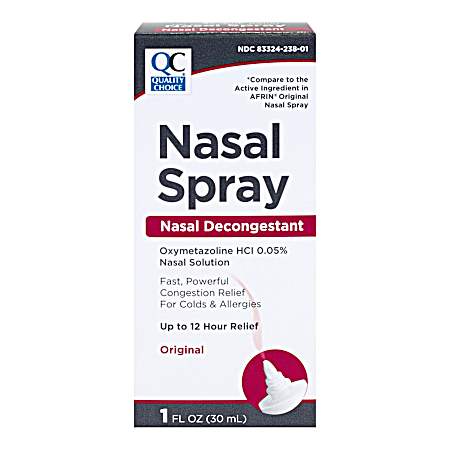 Nasal Relief 12-hour Decongestant Spray