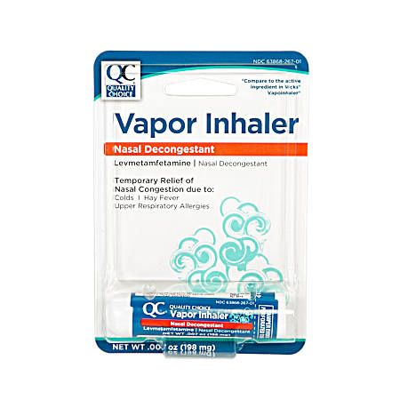 Nasal Decongestant Vapor Inhaler