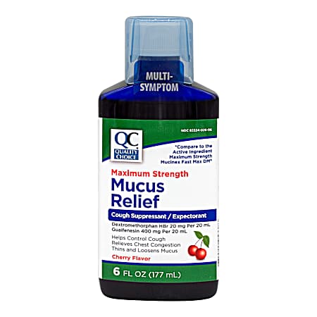 6 oz Mucus Relief Maximum Strength DM Liquid