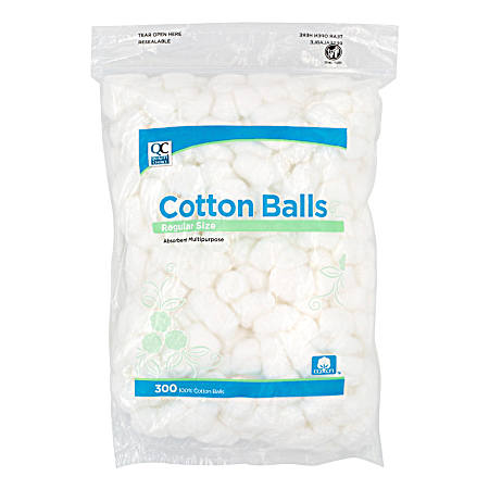 300 ct Cotton Balls Regular Size