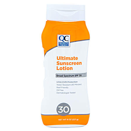 8 oz Sunscreen Lotion SPF 30