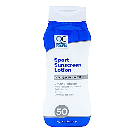 8 oz Sunscreen Lotion SPF 50