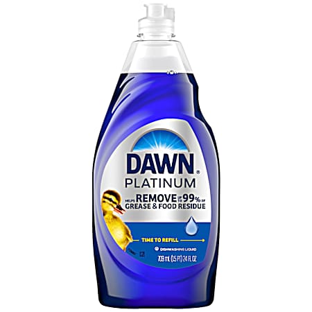Fresh Rain Platinum Dish Soap - 24 oz