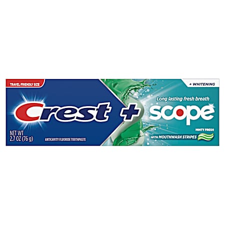 2.7 oz Plus Scope Outlast + Whitening Toothpaste