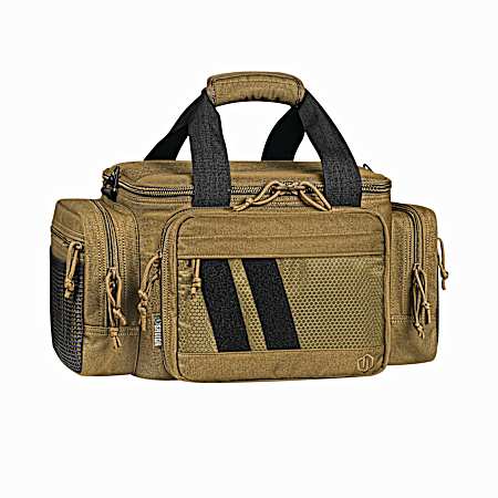 Specialist Range Bag w/ 3 Pistol Sleeves - Dark FDE