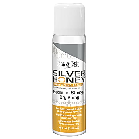100 mL Silver Honey Rapid Wound Repair Dry Spray