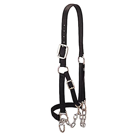 Heavy-Duty Restraint Halter - Black