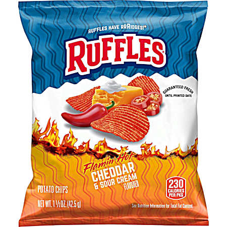 Flamin' Hot Cheddar & Sour Cream Potato Chips