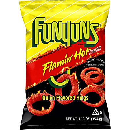 Flamin' Hot Onion Flavored Rings