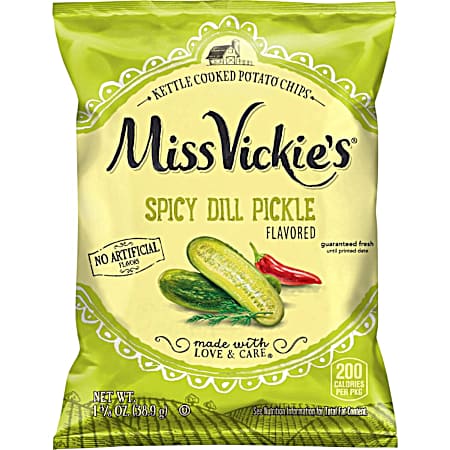 Spicy Dill Pickle Kettle Cooked Potato Chips