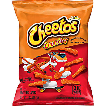 Crunchy Cheese-Flavored Snack Chips
