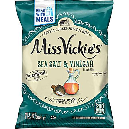 Sea Salt & Vinegar Kettle Cooked Potato Chips