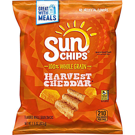Harvest Cheddar Flavored Multigrain Snacks