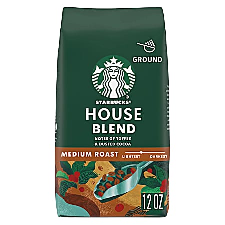 12 oz House Blend Medium Roast Ground Coffee