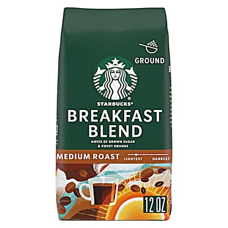 Breakfast Blend Medium Roast Ground Coffee