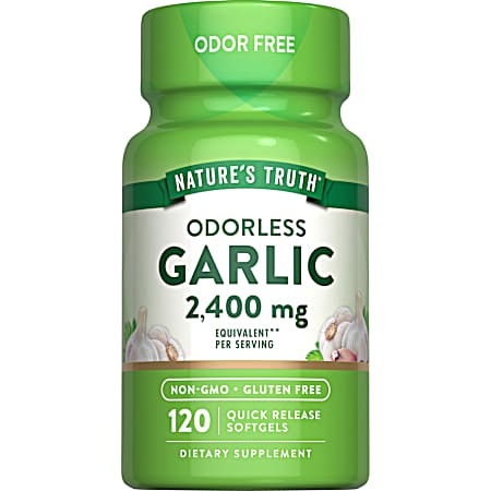 120 ct. Garlic Odorless SG
