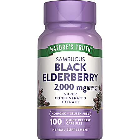 100 ct. Black Elderberry 100