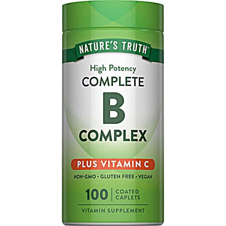 100 ct. Vitamin B-Complex + C