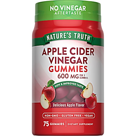 75 ct. Apple Cider Vinegar Gummies
