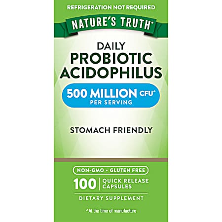 100 ct. Probiotic Acidoph 500 Million