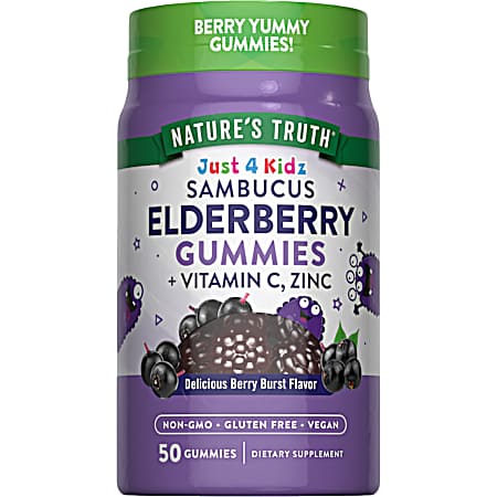 50 ct. Kid's Elderberry Complex Gummies