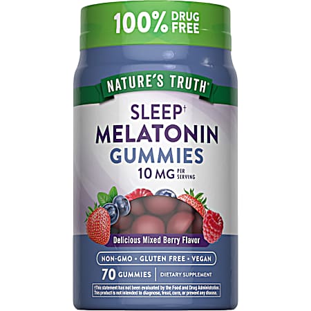 70 ct. Melatonin 10mg Gummies