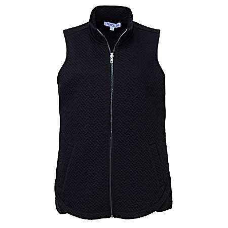 Women's Jacquard Knit Vest