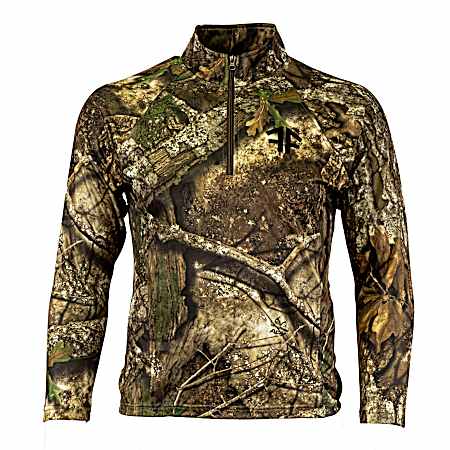 Women's Realtree APX Traverse 1/4 Zip Long Sleeve Shirt