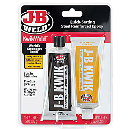 Kwik Quick-Setting Cold-Weld Epoxy - Professional Size