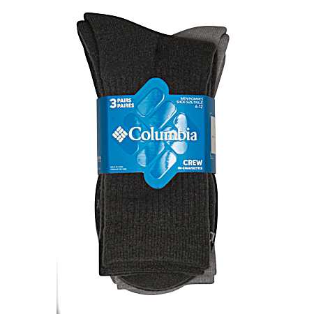 Men's Luxe Boot Socks - 3 Pk