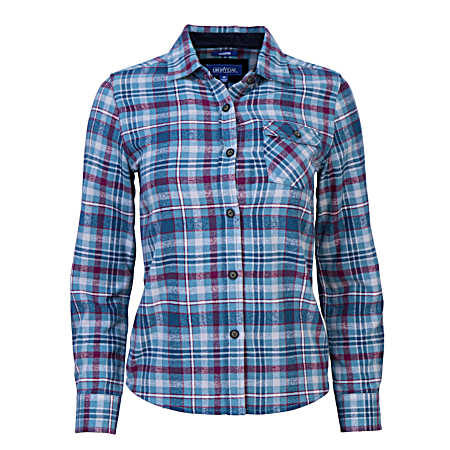 Kids Legend Flannel Button Front Long Sleeve Shirt