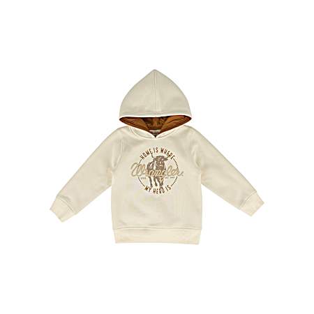 Toddler Boys Whitecap Grey My Herd Hoodie