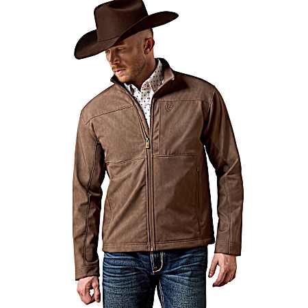 Men's Brown Vernon Softshell Jacket