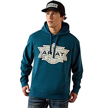 Men's Blue Mesa Motif Legion Hoodie