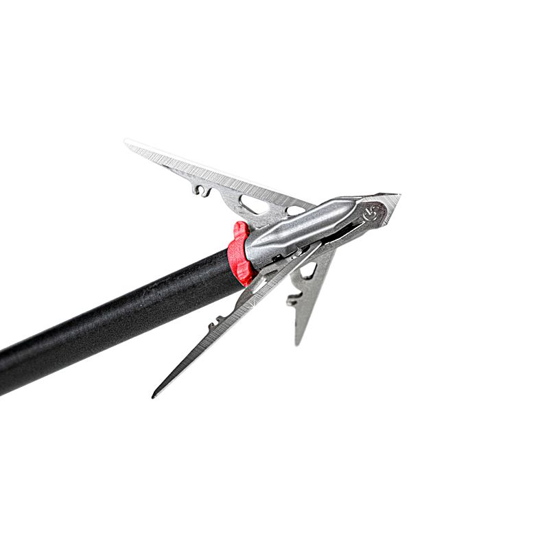 Rage CrossBow Hypodermic Broadheads – 100 Grain, Expandable, Steel, 2-Blade, 5 Pack - View #4