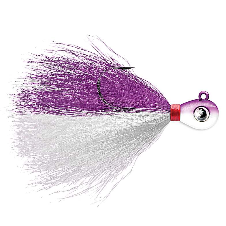 SHUR STRIKE 25-Pack 3/8 Oz Perch Jig Heads With Red Hook - Walleye, Bass & Panfish